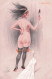 ILLUSTRATEUR VALLET LES SEPT PECHES CAPITEUX OU CAPITAUX L'ORGUEIL FEMME NUE - Vallet, L.