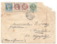 YVERT  N° 26-37- 39c - 1863-1870 Napoleon III With Laurels