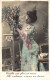 O6 - Carte Postale Fantaisie - Femme - Cueillir Une Fleur Est Aimer Elle Embaume Comme Un Baiser - Femmes