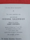 Doodsprentje Ivonne Salembier / Hamme 17/5/1925 Geel 21/1/1994 ( Albert Goossens ) - Godsdienst & Esoterisme