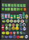 Lot 8 - étiquettes Fruits & Légumes (types Bananes) - Fruits Et Légumes