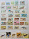 Delcampe - Collection De Timbres Sur Le Thème Des Grenouilles,  Des Serpents,  Des Crocodiles Etc.... - Collections (sans Albums)