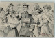 39870806 - Junge Frauen Umschwaermen Einen Landser In Uniform S.V.D. Nr. 16/2 - War 1914-18
