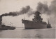 PHOTO PRESSE LE JEAN BART A BREST FEVRIER 1949 FORMAT 12 X 17 CMS - Schiffe