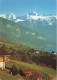 SUISSE - Sigriswil (Thunersee) - Monch - Jungfrau - Vue Générale - Vue Sur Une Partie De La Ville - Carte Postale - Sigriswil