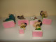 Delcampe - O18/ RARE Lot De 6 Figurines - Famille Dalton - Rantamplan - Jolly Jumper - 1997 - Poppetjes - Plastic