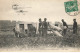 AVIATION AVIONS #MK39536 CAMP DE MAILLY TIR ARTILLERIE AVEC ECLATEMENT D OBUS CANON - Autres & Non Classés