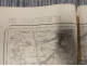 Delcampe - 77 FONTAINEBLEAU GRAND PLAN DE 1886 LEVEE PAR OFFICIERS CORPS D ETAT MAJOR DE 1839  CACHET STEAM YACHT DAUPHIN CAPITAINE - Topographische Kaarten