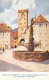 ILLUSTRATEUR #MK39571 LA PLACE DU MARCHE A RIBEAUVILLE ALSACE ILLUST WALTZ HANSI - Hansi