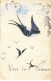 OISEAUX #MK41573  FAIT A LA MAIN OISEAUX HIRONDELLES - Uccelli