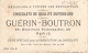 CHROMO #CL40283 CHOCOLAT GUERIN BOUTRON ENFANTS EN SOIREE EVANTAILS VALLET MINOT PARIS - Guérin-Boutron