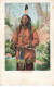 INDIENS #MK41855 LONG FEATHER PLUME - Native Americans