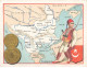 CHROMO #FG49331 TURQUIE TURKEY CARTE PLAN VERS 1880 - Sonstige & Ohne Zuordnung