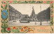 ITALIE  #SAN47390 TORINO PIAZZA DELLA STATUTO E MON DEL FREJUS TRAMWAY CARTE GAUFREE - Piazze