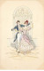 ILLUSTRATEUR #SAN47041 HOMME ET FEMME ROCOCO QUI DANSENT - Sin Clasificación