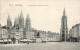 BELGIQUE - Tournai - La Grand'Place - La Cathédrale Et Le Beffroi - Carte Postale Ancienne - Tournai
