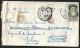 Carta Reencaminhada E Multada De Évora Para Lisboa E Elvas 1945. Selo Vasco Da Gama. Lacre (MT). - Storia Postale