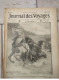 JOURNAL DES VOYAGES N°586 FEVRIER 1908 DERNIERE PROIE AVIATION CHASSE OUTARDES ROUMANIE SCAPHANDRIER - Autres & Non Classés