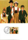 LIECHTENSTEIN CARTE MAXIMUM 1980 FOLKLORE - Costumes