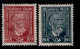 Deutsches Reich 362 - 363 Heinrich Von Stephan MLH * Mint Falz - Unused Stamps