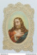 Bn26 Antico Santino Merlettato-holy Card Gesu' Cristo - Imágenes Religiosas