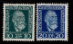 Deutsches Reich 368 - 369 Weltpostverein MLH * Mint Falz - Nuevos