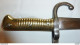 Delcampe - SABRE BAÏONNETTE CHASSEPOT MODELE SAINT ÉTIENNE EN 1872 LAME A DOUBLE A DOUBLE COURBURE DITE YATAGAN PAR DE FOURREAU - Knives/Swords