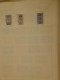 VIEUX ALBUM. TIMBRES NEUFS*.  COLONIES FRANCAISES ET FRANCE SUR LES DERNIERES PAGES.. ENVIRON 385 TIMBRES - Collections (en Albums)