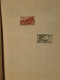 Delcampe - VIEUX ALBUM. TIMBRES NEUFS*.  COLONIES FRANCAISES ET FRANCE SUR LES DERNIERES PAGES.. ENVIRON 385 TIMBRES - Sammlungen (im Alben)