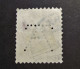 Suisse - Switzerland  - Perfin - Lochung - T A  (weave ) - Unknown  - Cancelled - Perforadas