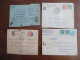 Delcampe - Gros Lot Collection De 140 Devant De Lettre Recommandée Provisoire, Cachet De Ville ... Année 40 - 1921-1960: Modern Period