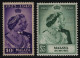 Malaya - Johore 1948 - Mi-Nr. 113-114 ** - MNH - Silberhochzeit - Sarawak (...-1963)