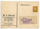 Germany 1931 Postcard; Trabitz - M. S. Hoven, Trockengrünfutterwerk, Gut Birkhof; 3pf. Friedrich Ebert - Cartas & Documentos