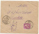 (C05)  COVER WITH 5M. STAMP MENOUF => CAIRE 1892 - 1866-1914 Ägypten Khediva