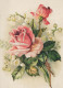 FLOWERS Vintage Ansichtskarte Postkarte CPSM #PBZ512.DE - Fiori