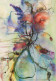 FLOWERS Vintage Ansichtskarte Postkarte CPSM #PBZ332.DE - Fiori