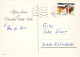 WEIHNACHTSMANN SANTA CLAUS Neujahr Weihnachten Vintage Ansichtskarte Postkarte CPSM #PBL252.DE - Santa Claus