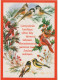 VOGEL Tier Vintage Ansichtskarte Postkarte CPSM #PAM814.DE - Birds