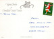 WEIHNACHTSMANN SANTA CLAUS TIERE WEIHNACHTSFERIEN Vintage Postkarte CPSM #PAK654.DE - Santa Claus
