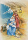 Virgen María Virgen Niño JESÚS Navidad Religión Vintage Tarjeta Postal CPSM #PBB907.ES - Virgen Mary & Madonnas