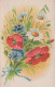 FLEURS Vintage Carte Postale CPSMPF #PKG049.FR - Fiori