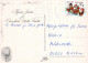 PÈRE NOËL NOËL Fêtes Voeux Vintage Carte Postale CPSM #PAK166.FR - Santa Claus