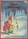 Happy New Year Christmas GNOME Vintage Postcard CPSM #PBL987.GB - Nouvel An