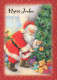 SANTA CLAUS CHRISTMAS Holidays Vintage Postcard CPSM #PAK164.GB - Santa Claus
