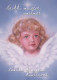 ANGEL CHRISTMAS Holidays Vintage Postcard CPSM #PAH011.GB - Angels
