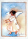 ANGELO Natale Vintage Cartolina CPSM #PBP303.IT - Angels