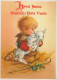 BAMBINO Scena Paesaggio Gesù Bambino Vintage Cartolina CPSM #PBB526.IT - Scènes & Paysages