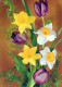 FIORI Vintage Cartolina CPSM #PAR023.IT - Flowers