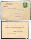 Germany 1930 Mourning Cover & Card; Melle To Schiplage; 5pf. President Hindenburg - Cartas & Documentos
