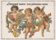 ANGELO Buon Anno Natale Vintage Cartolina CPSM #PAH331.IT - Angels